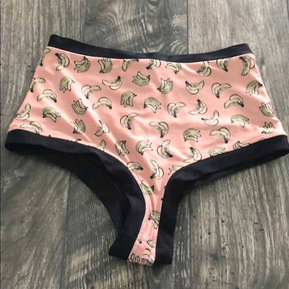 Lolli Swim Bananas Print Boyshort